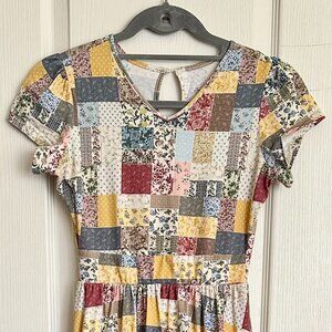 Super Cute Dresses - XXS Non-Nursing Homespun Harmony Canterbury Maxi Dress
